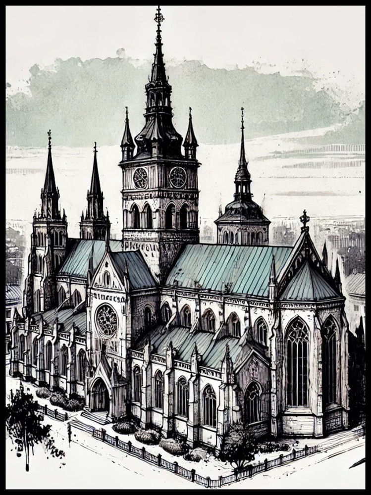 Katedra Św Mikoła Bielsko Biała w ramcee 1.jpg