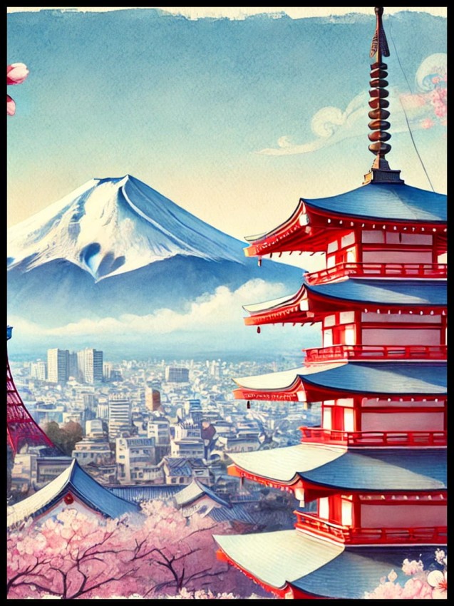 Tokio Japonia w ramcee 1.jpg