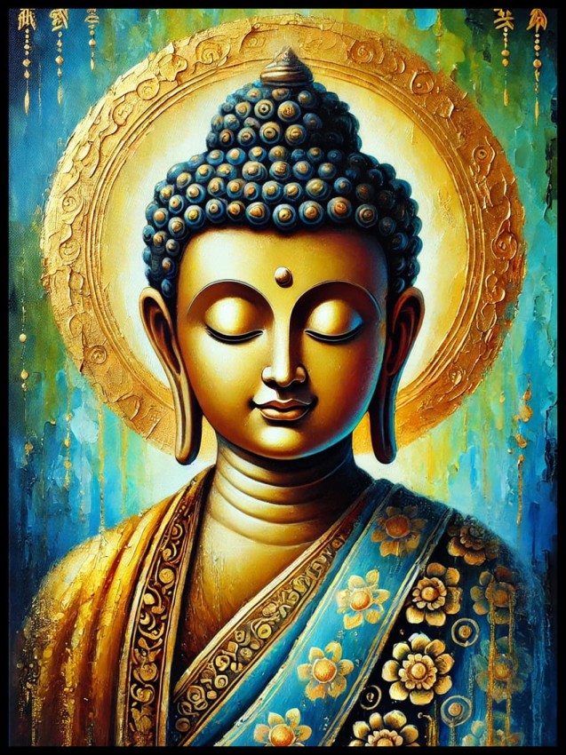 Budda kolorowy w ramcee 1.jpg