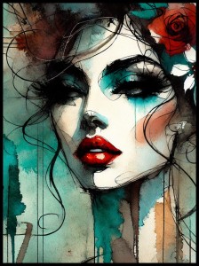 Kobieta artystyczna w ramcee 1.jpg