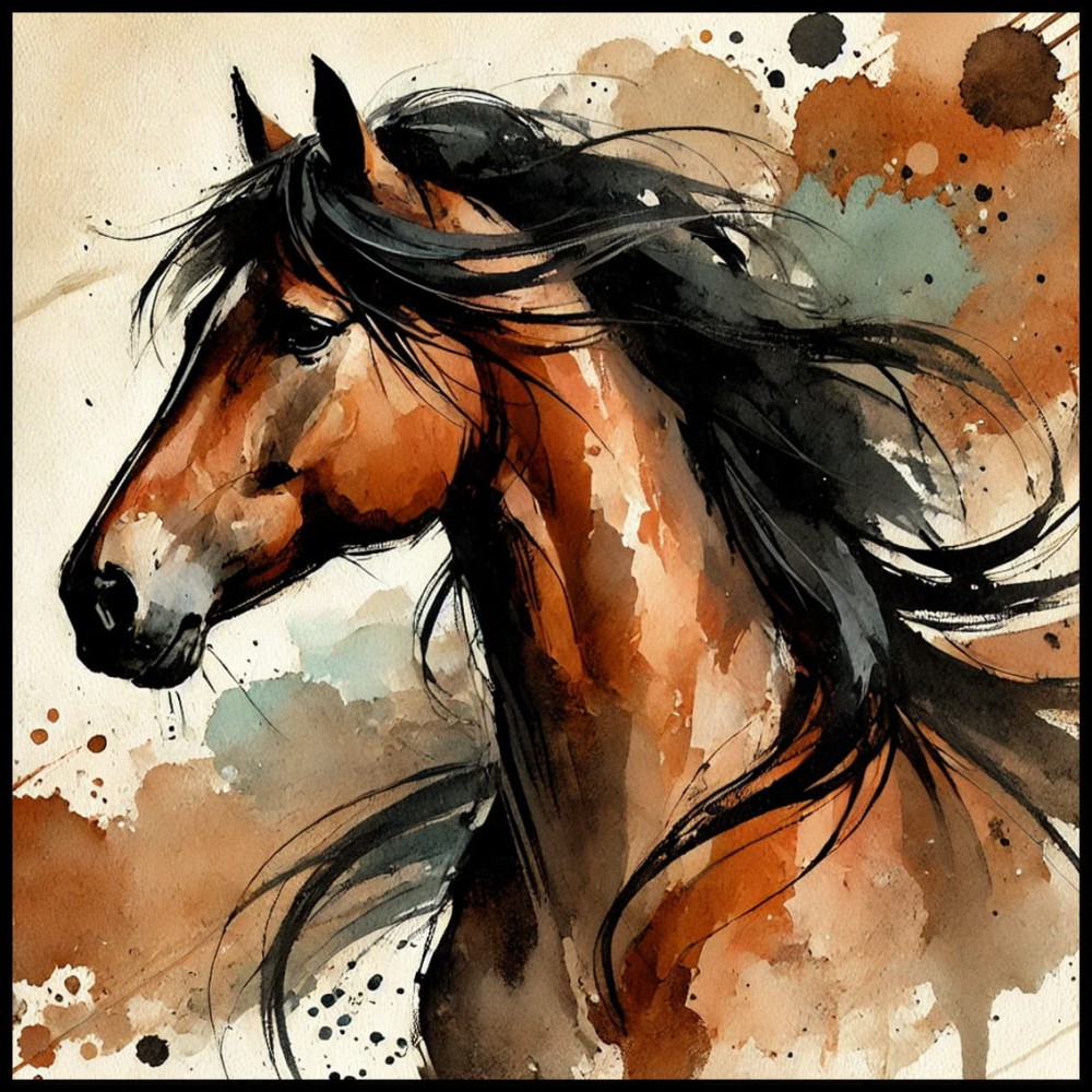 brązowy koń w ramcee 1.jpg