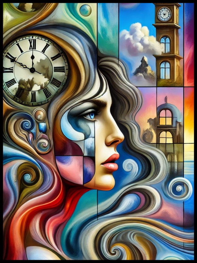 Kobieta Salvadora Dali w ramcee 2.jpg