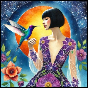 Kobieta z ptakiem w ramcee 1.jpg