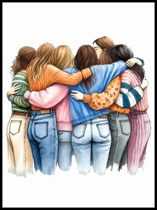 Przyjaciółki Friends w ramcee 1.jpg