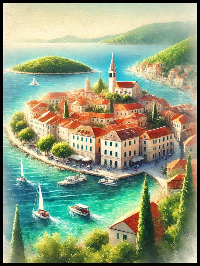 Chorwacja Korcula w ramcee 1.jpg