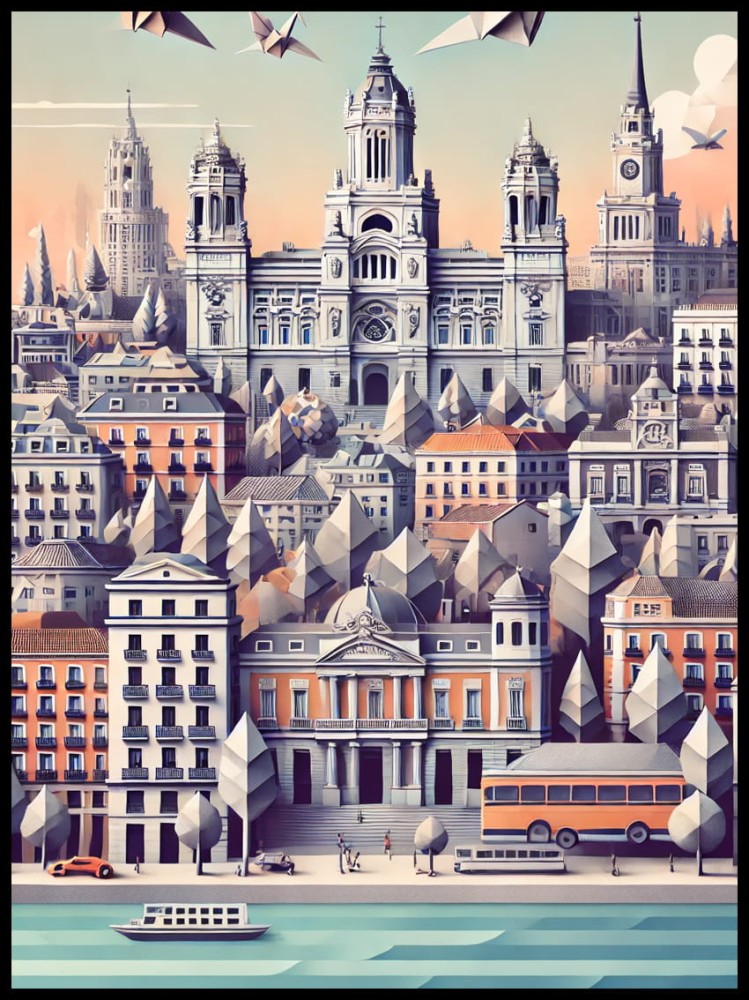 Madryt Origami w ramcee 1.jpg