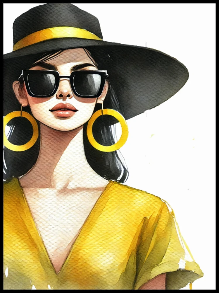 Kobieta w żółtej sukience w ramcee 1.jpg