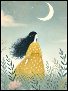 Dziewczyna na łące w ramcee 1.jpg