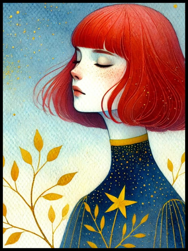 Zamyślona dziewczyna w ramcee 1.jpg