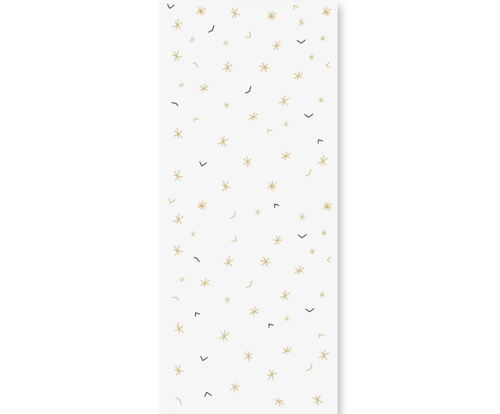 Tapeta do pokoju dziecięcego, Gwiazdki - Simple stars gold