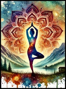 Joga i kwiat lotosu w ramcee 1.jpg