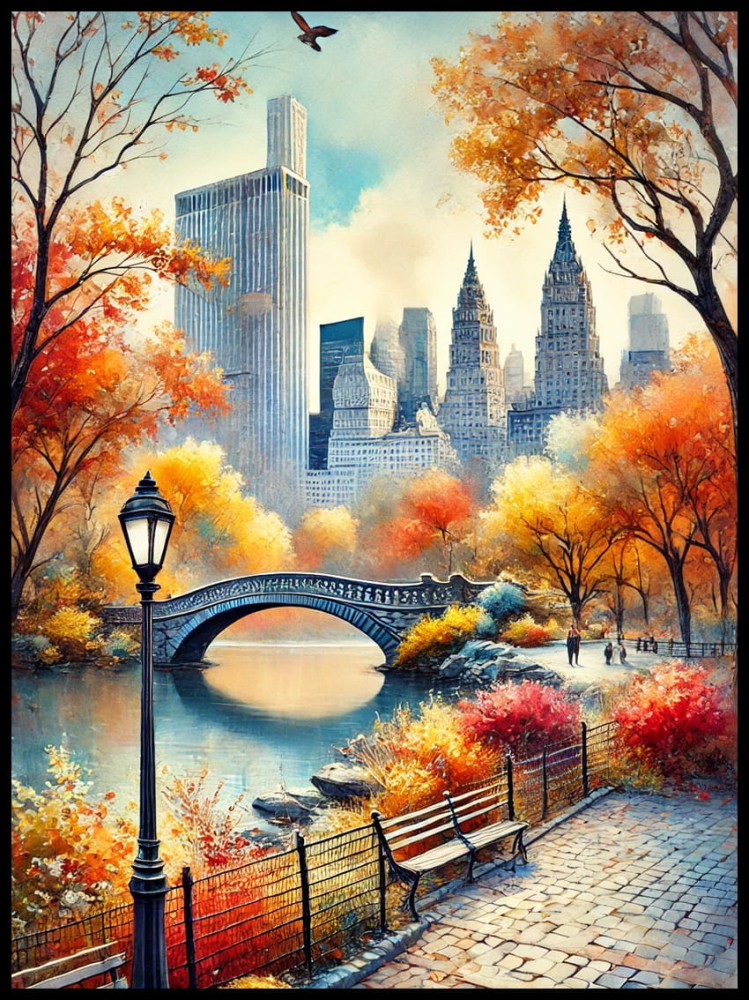 Central Park jesienia w ramcee 1.jpg