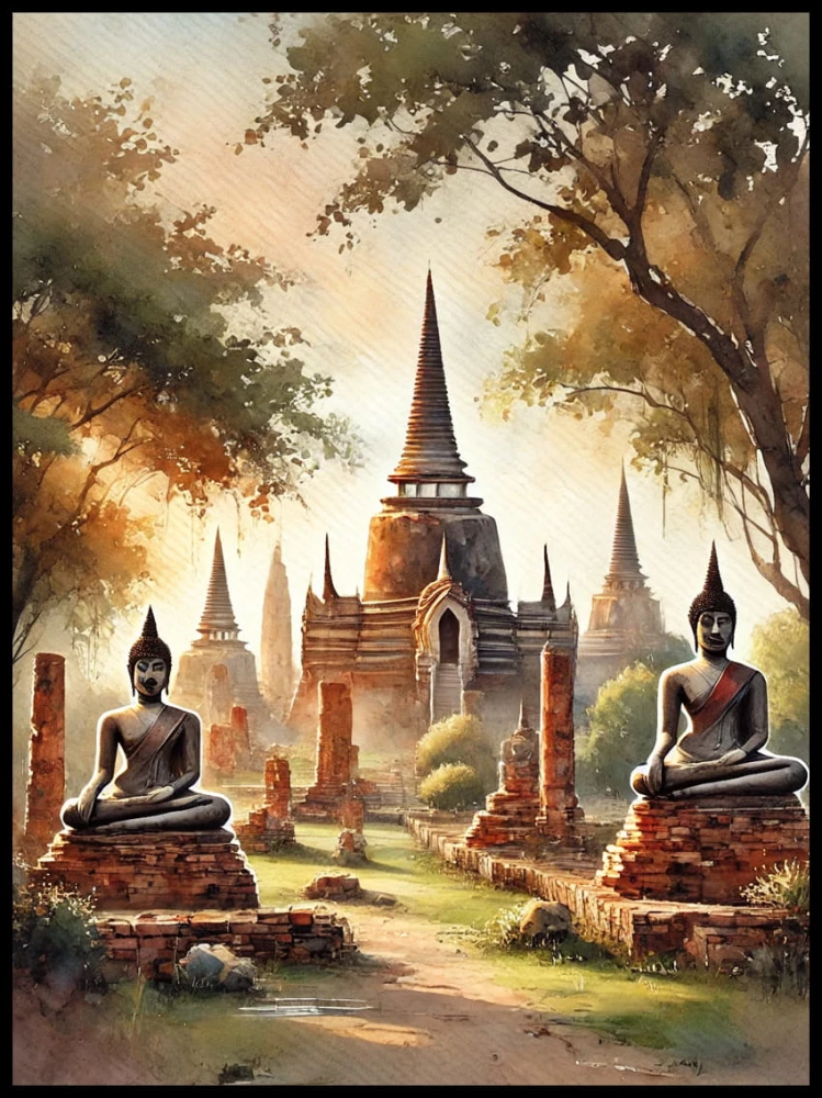 Tajlandia Ayutthaya w ramcee 1.jpg