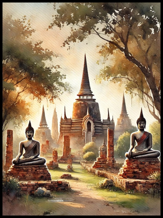 Tajlandia Ayutthaya w ramcee 1.jpg