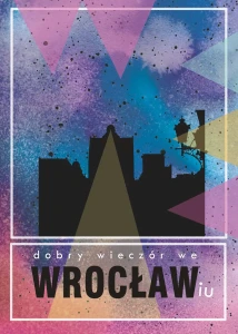 Plakat, Miasto Wrocław - Dobry wieczór we Wrocławiu