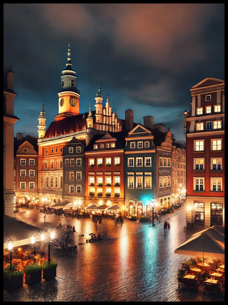 Rynek w Poznaniu nocą w ramcee 1.jpg