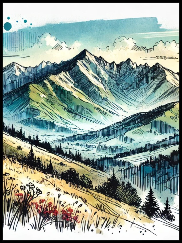 Polskie góry rysunek w ramcee 1.jpg