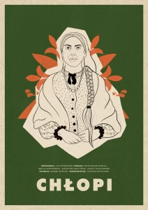 Plakat, Polski Film - Chłopi