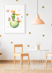 Plakat, Mały Książę i lis