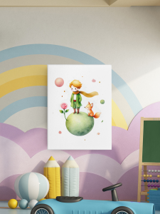 Plakat, Mały Książę i lis