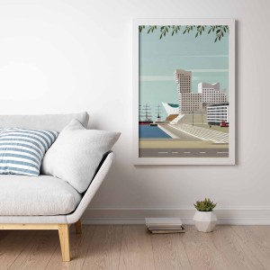 Plakat, Gdynia Port- architektura 4rooms
