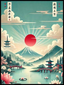 Japoński pejzaż w ramcee 1.jpg