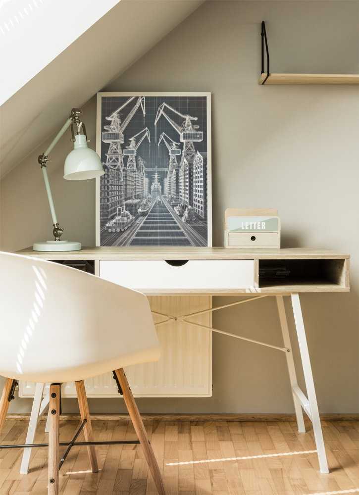 Plakat, Stocznia w Gdańsku 3D