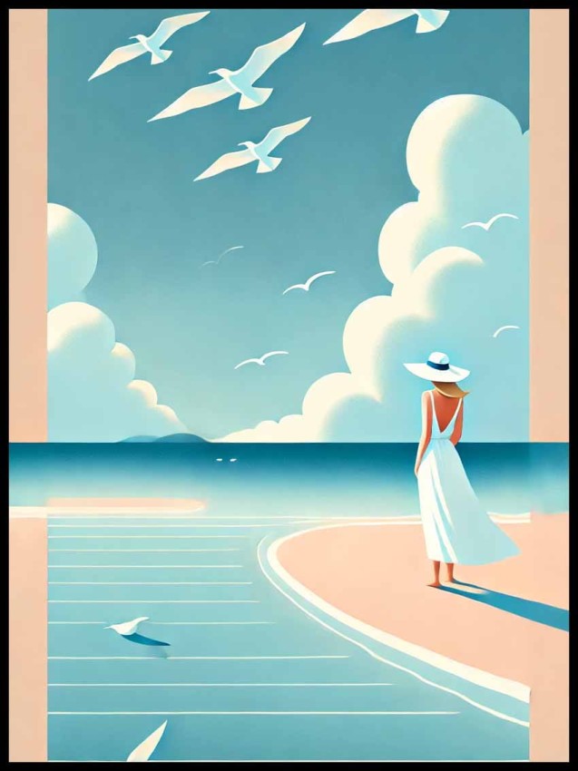 Kobieta na plaży w ramcee 1.jpg