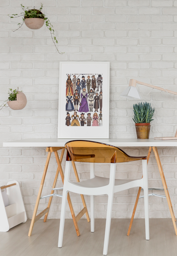 Plakat, Kobiety przez pokolenia