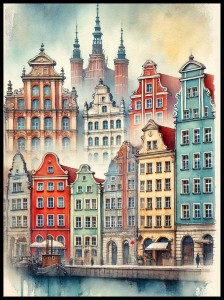 Gdansk artystyczna akwarela w ramcee 1.jpg