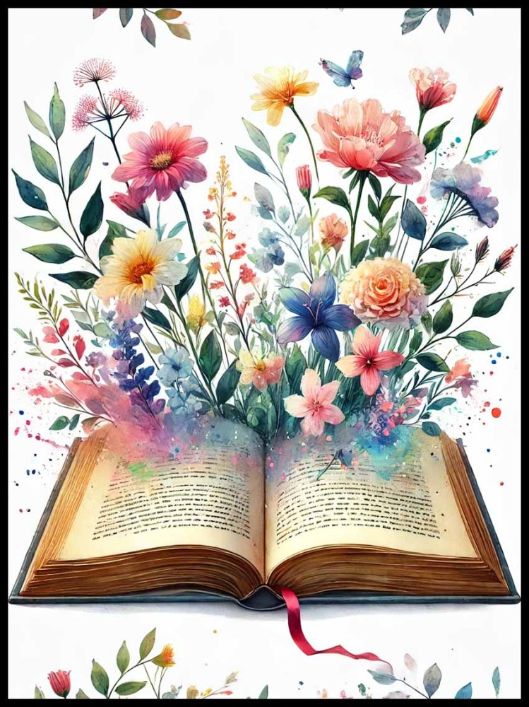 Książka w kwiatach w ramcee 1.jpg