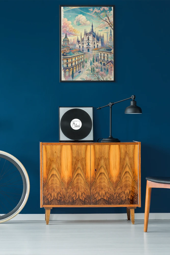 Plakat, Włochy Mediolan- artystyczny