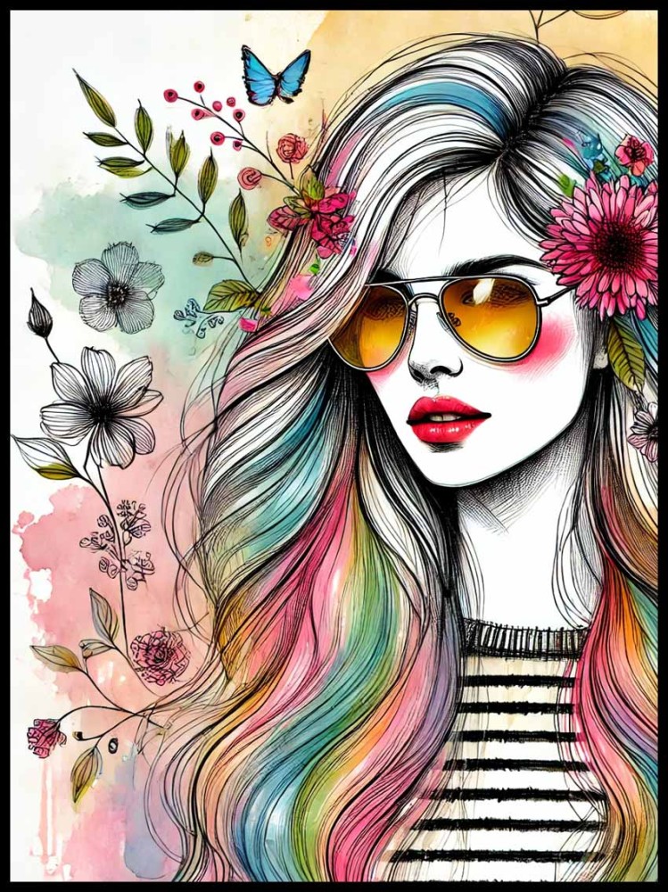 Dziewczyna i kwiaty w ramcee 2.jpg