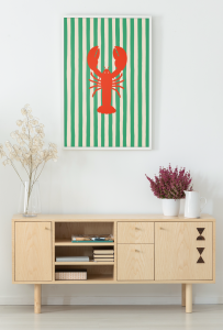 Plakat, Rak - retro