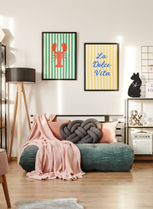 Plakat, Rak - retro
