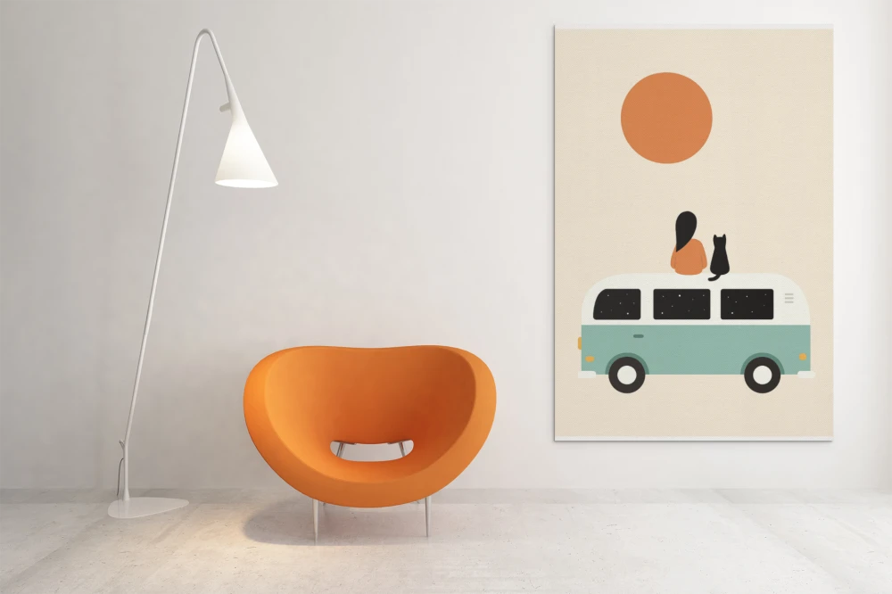 Plakat, Ala, kot i Van