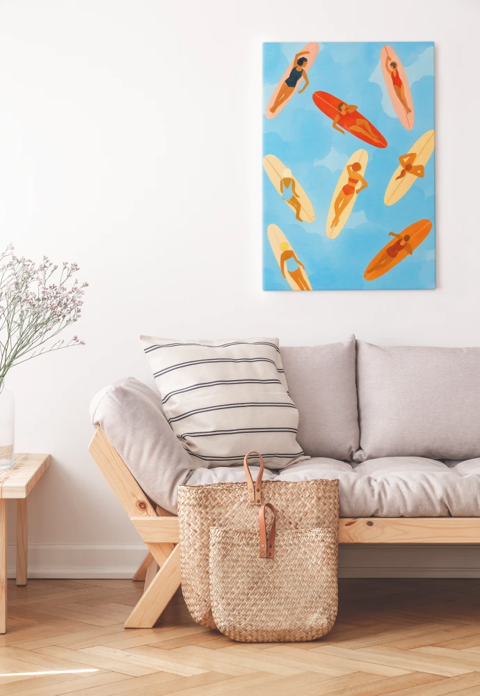 Plakat, Surferki - relax