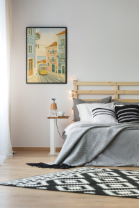 Plakat, Portugalia Tramwaj w Lisbonie - retro 2