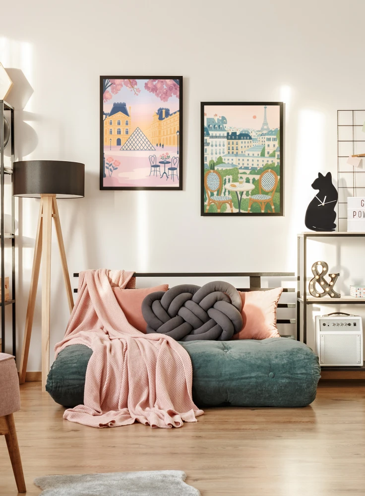 Plakat, Paryż - Luwr