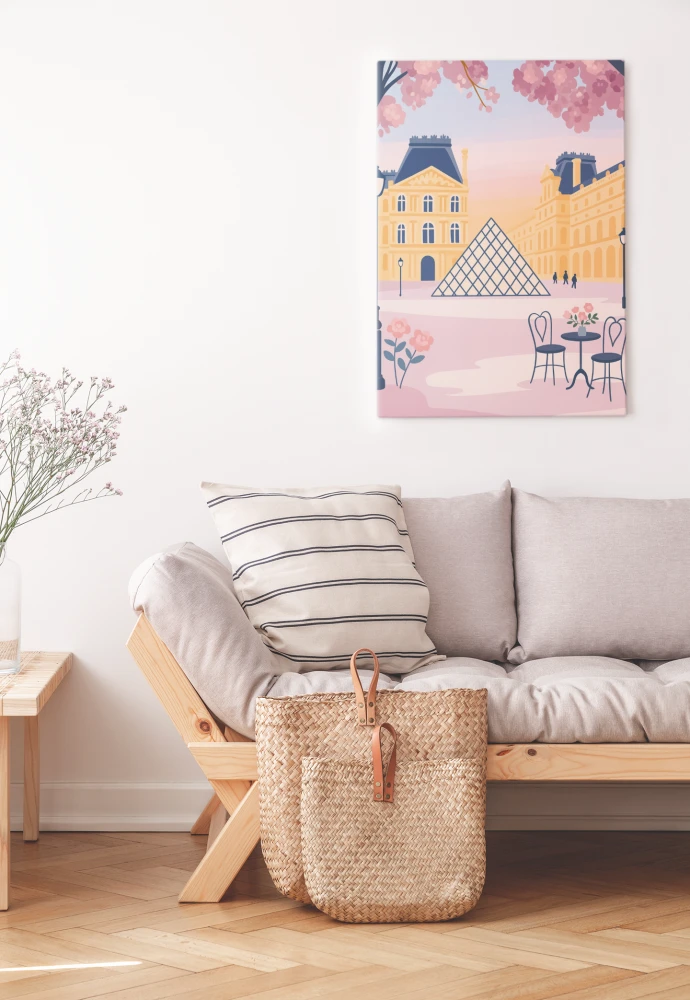 Plakat, Paryż - Luwr