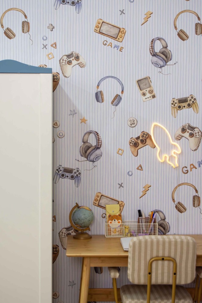 Tapeta dla dzieci - gaming niebieska 1.jpg