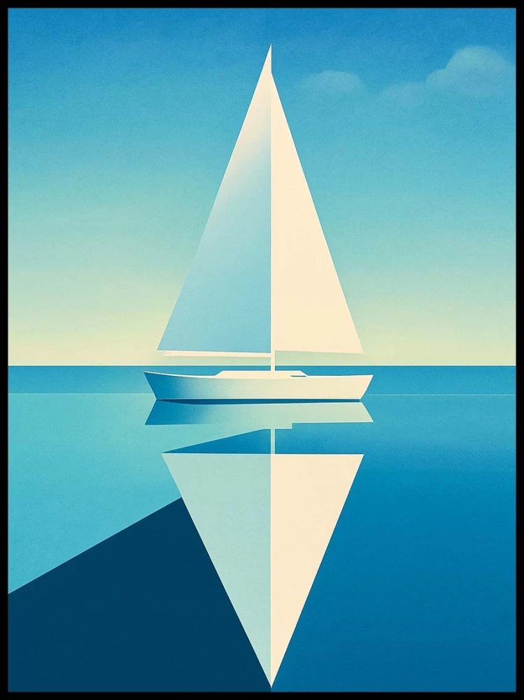 Niebieska żaglówka w ramcee 1.jpg