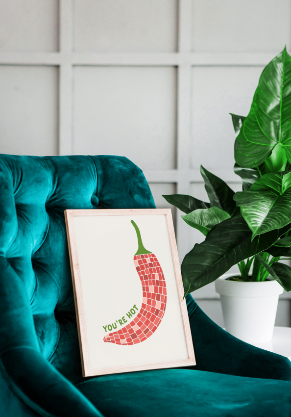 Plakat, Papryczka disco