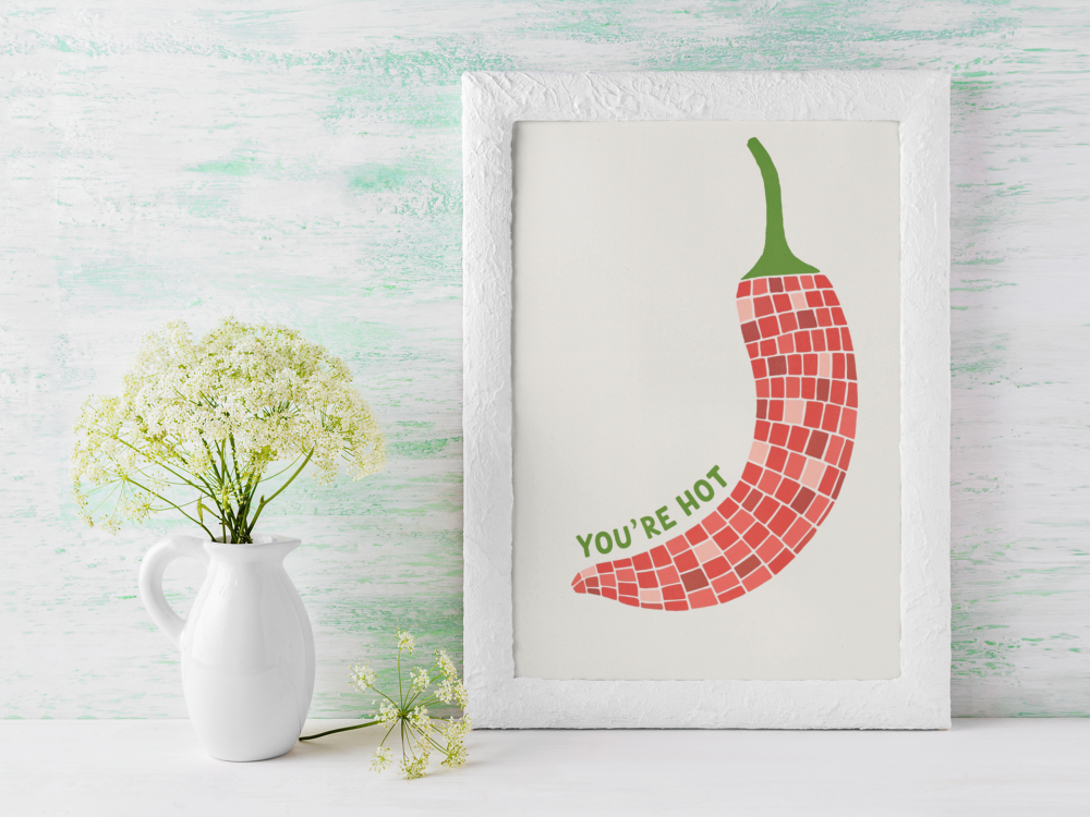 Plakat, Papryczka disco