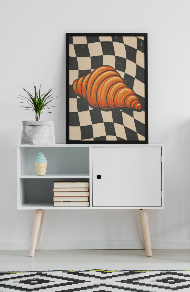 Plakat, Rogal i szachownica
