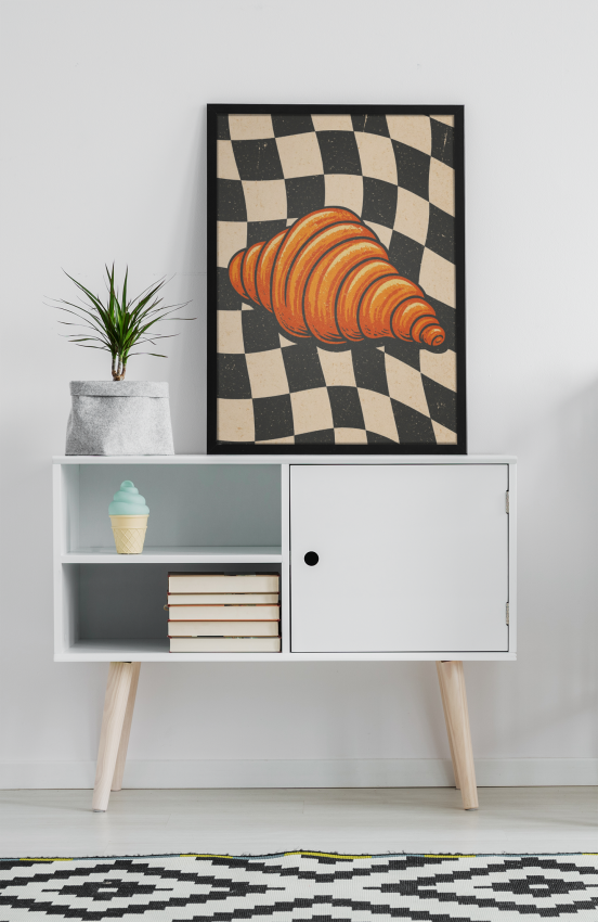 Plakat, Rogal i szachownica