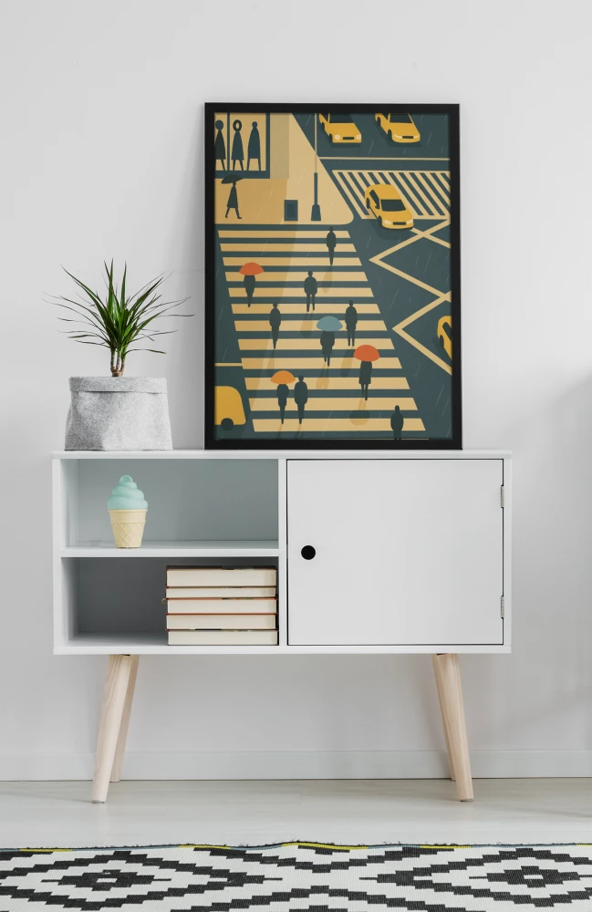 Plakat, Grafika ruch uliczny