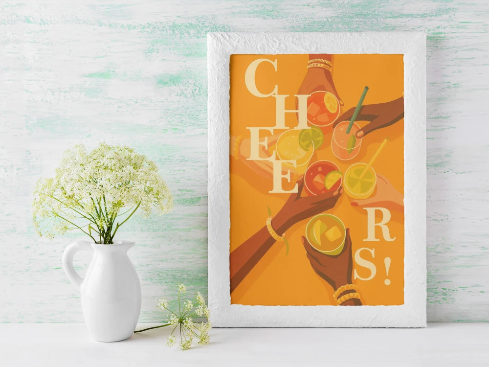 Plakat, Cheers