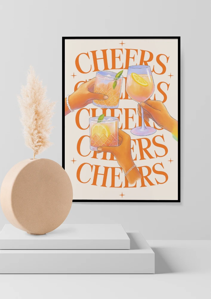 Plakat, Cheers jasny