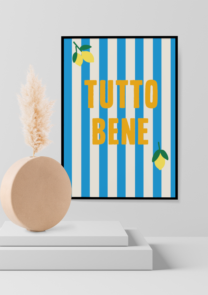 Plakat, Italy Tutto Bene
